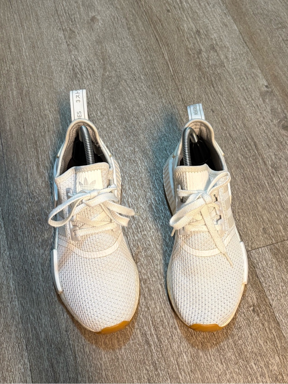ADIDAS NMD 1 MENS WHITE SNEAKERS SIZE 7 - Picture 2 of 9